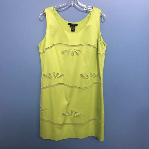 Etcetera Dresses & Skirts - Etcetera Lime Green Shift Dress